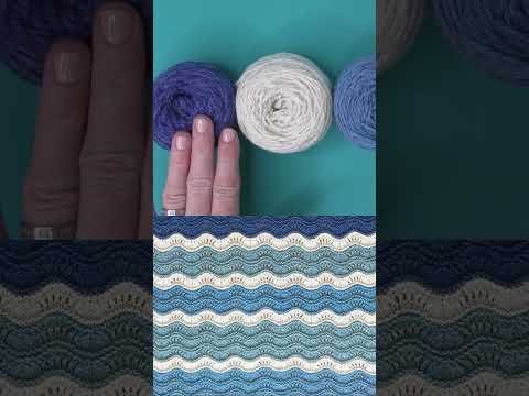 Now There's a Ripple Wave Blanket You Can Knit!