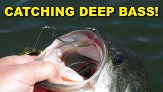 The Key To Catching Bass In Deep Water (This Works!) | How To | Bass Fishing