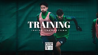 Celtic Training Inside Lennoxtown | The Bhoys are back on the training ground #ScottishCup