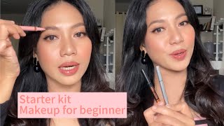 Starter kit makeup for beginner #megasamaya #makeuptutorial