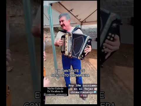 Nacho Galindo . Ex cantante voz conjunto primaverA