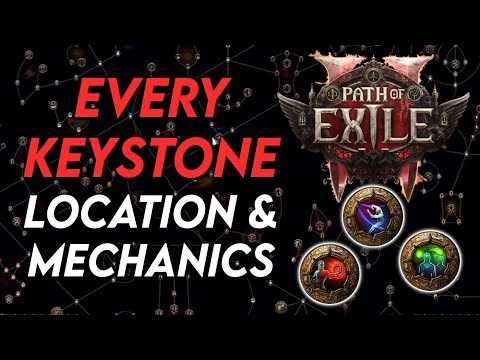 PoE2 Keystone Mechanics Breakdown & Passive Tree Locations | Path of Exile 2