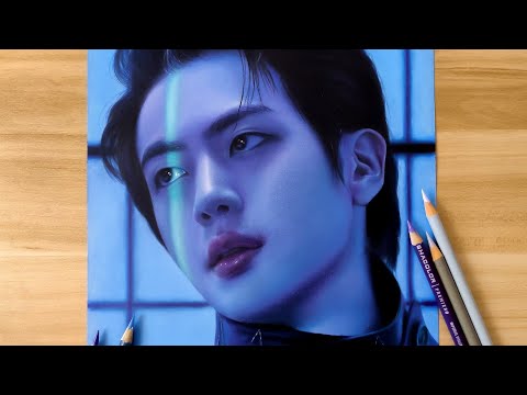 Drawing BTS Jin | Colored pencil