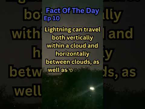 Fact Of The Day| Ep 10| Lightning Direction #shorts #trending #viral #speed #lightning