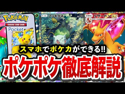 スマホでポケカが楽しめる！？新アプリ「ポケポケ」徹底解説【ポケモン解説】名もなきポケモンゆっくり解説