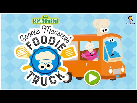 Cookie Monster's Foodie Truck Sesame Street Educational Games #learning #elmo #sesamestreet #toddler