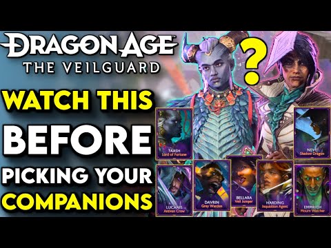 Which Companion Is Right For You? - Dragon Age Veilguard ALL Companion Abilities, Faction, and more!