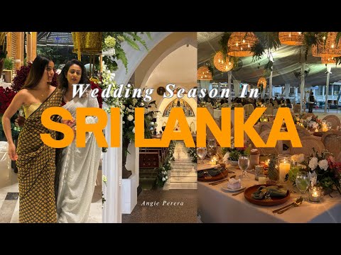 wedding season in Sri Lanka