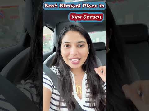 Best biryani place in New Jersey #biryani #hyderabadibiryani #youtubeshorts #indianfood #newjersey