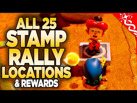 ALL 25 Stamp Rally Locations & Rewards in Zelda Echoes of Wisdom