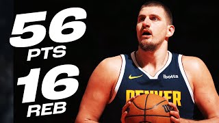 Nikola Jokić ERUPTS For New CAREER-HIGH 56-PT Double-Double! 😤| December 7, 2024