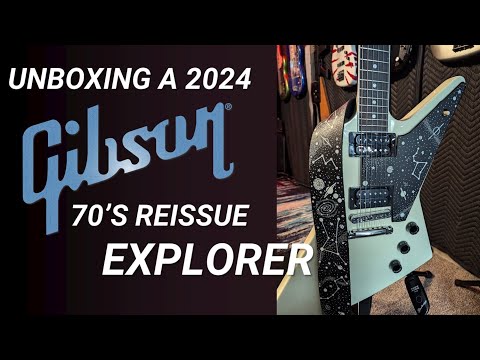 Unboxing a 2024 Gibson 70's Reissue Explorer