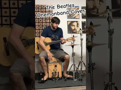 Short Beatles Onemanband Cover #acoustic  #onemanband #acousticcover #cajon #beatles #thebeatles