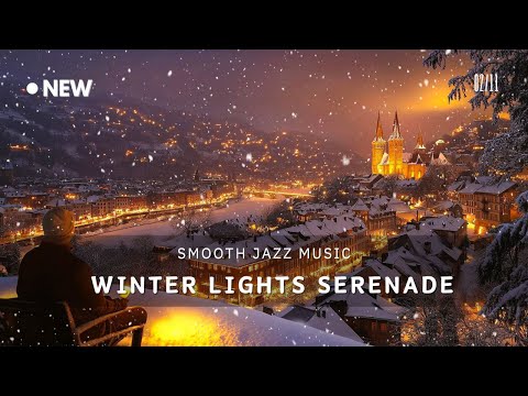 Snowfall Symphony by the Window - Smooth Jazz Music (Official Music Video)