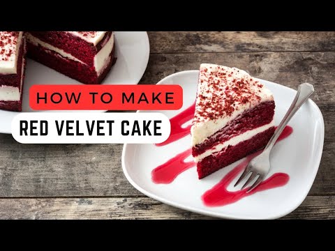 How to make a moist Red Velvet Cake | Easy step-by-step tutorial