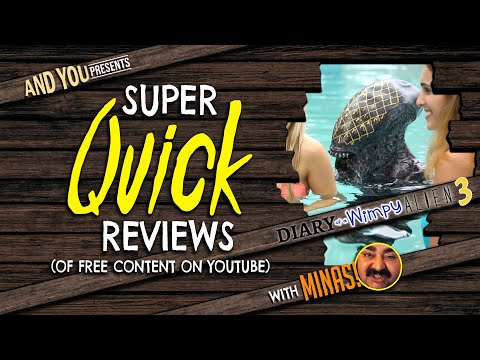 Super Quick Reviews | Episode 3: Diary of a Wimpy Alien | Free Movies on YouTube Reviews