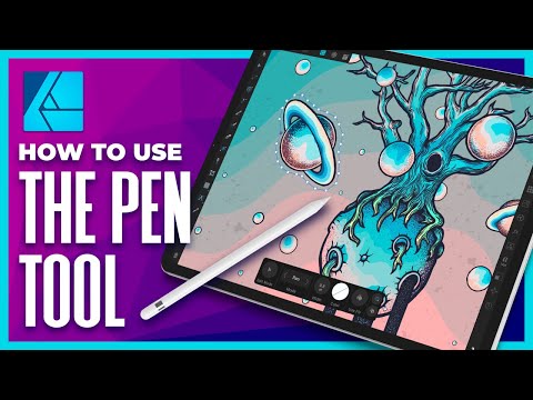 How To Use The Pen Tool In Affinity Designer for iPad