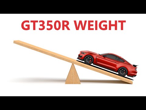 Shelby GT350R Weight