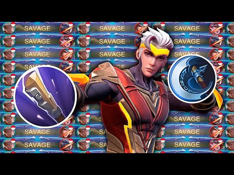 CHOU THUNDERFIST + HACK DAMAGE = 5X SAVAGE ONE GAME??? - MLBB