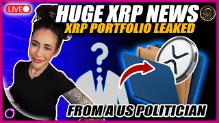 HUGE XRP NEWS: US POLITICIAN XRP PORTFOLIO LEAKED!