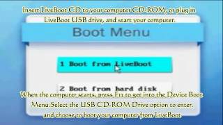 How to repair your hard drive without data lost - Wondershare liveboot