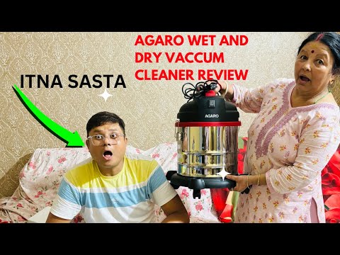 AGARO wet and dry vaccum cleaner review ll Best vaccum cleaner at affordable price ll