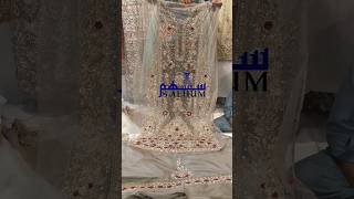 latest designer walima dress #salhum #weddingwear #rabicenter #barat #rabicenter #desinger