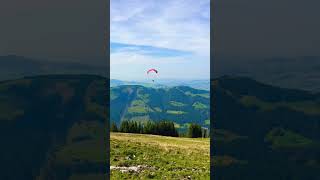 Ebenalp Appenzell 🇨🇭 Switzerland #mountain #swiss #paragliding