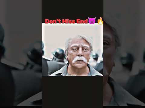 Don't underestimate the old man 🔥👿 kill the currept police men 💥😡 #viral #ytshorts #shorts