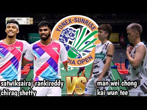 R32 : chirag shetty/rankireddy [ind] VS man wei chong/kai wun tee [mal] | india open 2025