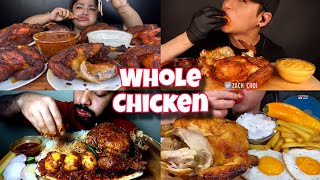 Whole Chicken Eating Mukbangers Compilation 🐓 2x speed