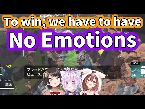 Subaru Okayu and Korone try gaming with No Emotions [ENG Subbed Hololive]