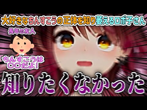 大好きな『ちんすこう』の正体を長年の友人に暴露され、衝撃を受けて萎えてしまうロボ子さん【ロボ子さん/ホロライブ切り抜き】