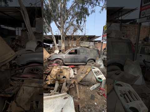 करोड़ों की कर कबाड़ के भाव #scrap #junkyard #usedcar #cars #viral #kurukshetra_city