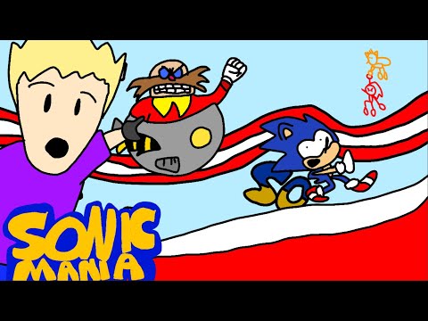 Sonic Mania Animated Part 1 (Intro) #sonicthehedgehog #animation #flipaclip #sonic