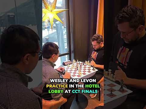 Wesley and Levon PLAY CHESS in the HOTEL LOBBY and THEN in WORLD BLITZ CHESS CHAMPIONSHIP