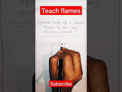 square root by long division method #shorts #mathstrick #easymaths #squareroot