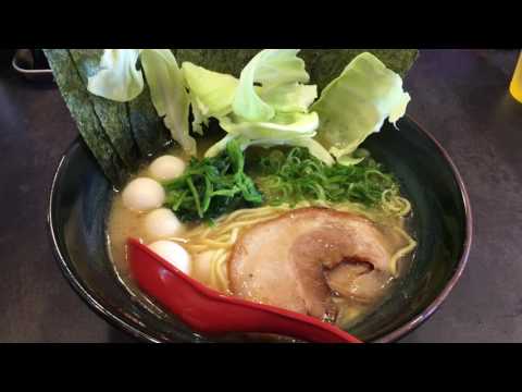 アキーラさん堪能③静岡県吉田町・松壱家・豚骨醤油ラーメン大盛り！Ramen,Matsuichiya in Yoshida-town in Shizuoka prefecture,Japan