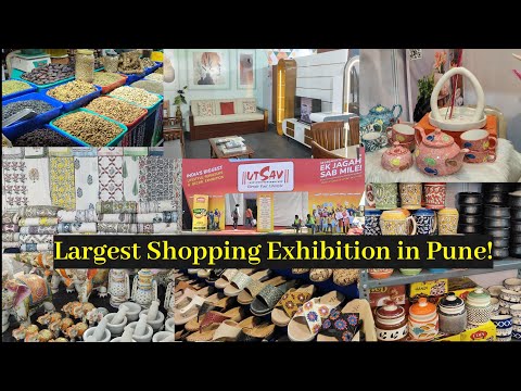 Utsav Exhibition 2025 | India's Largest Consumer Expo | Utsav Pune 2025 | VlogGoals