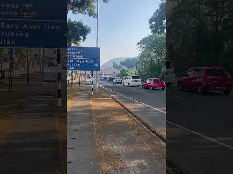 Rush hour traffic in Penang