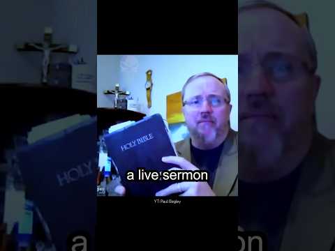 Pastor witnesses demonic activity LIVE 😮 #scary #paranormal #shorts