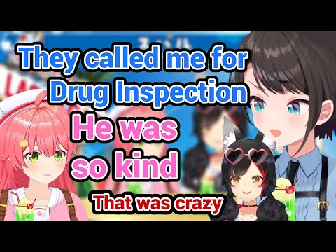 Subaru was Called for Drug Inspection during their LA Trip with Miko and Mio and It was WILD!!!