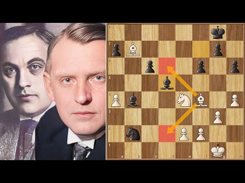 "Too Complicated Even For The Great Alekhine" || Bogoljubov vs Alekhine || San Remo (1930)