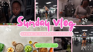 Spend a Productive Sunday With me!| Sunday Reset, Vision Boards, Leg Day Cozy Vibes & More!