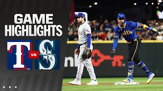 Rangers vs. Mariners Game Highlights (9/13/24) | MLB Highlights