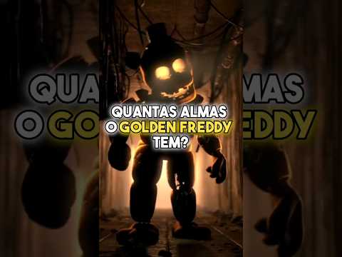 QUANTAS ALMAS GOLDEN FREDDY TEM? #viral #fnaf #shorts #goldenfreddy #cassidy #fnaf1 #fnafbooks