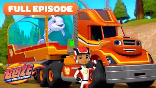 Big Rig: Dolphin Delivery 🐬 (FULL EPISODE) | Blaze and the Monster Machines