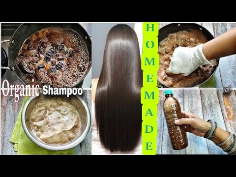 Homemade  Organic Shampoo For Massive Hair Growth || Sulfate free Shampoo Formulation