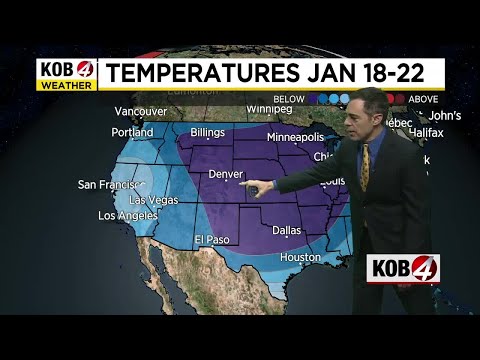 Alan Shoemaker: Midday Weather Forecast for New Mexico | Jan. 13, 2025