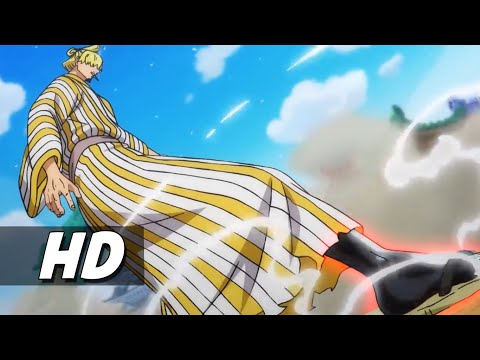 Sanji use Armament Haki for the First Time | One Piece HD